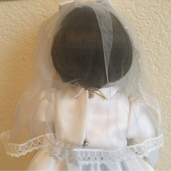 Vintage Religious Girl Porcelain Doll - Picture 8 of 11